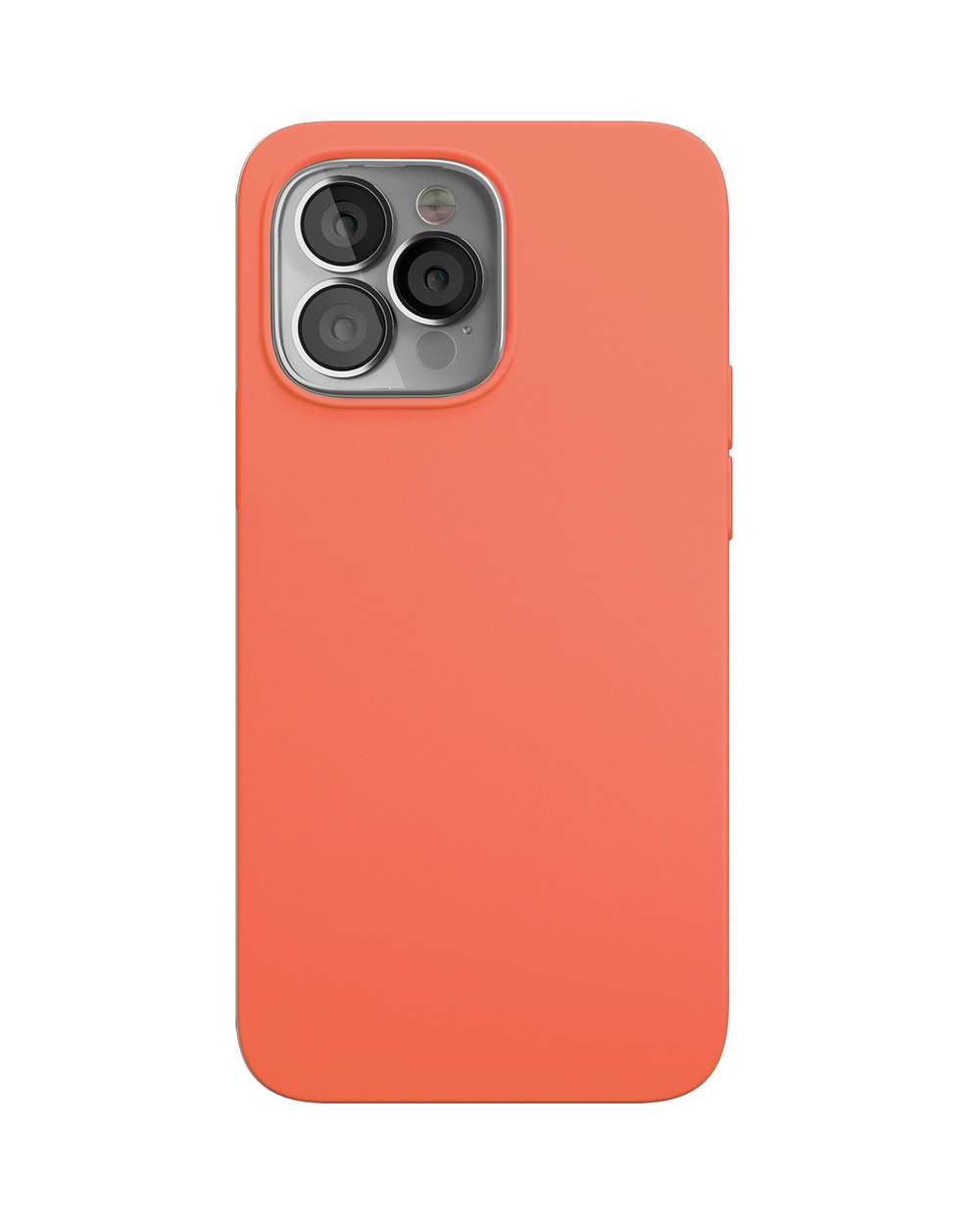 Чехол для iPhone 13 Pro VLP Liquid Silicone коралловый