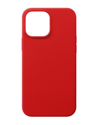 Чехол для iPhone 13 Pro Deppa Liquid Silicone красный