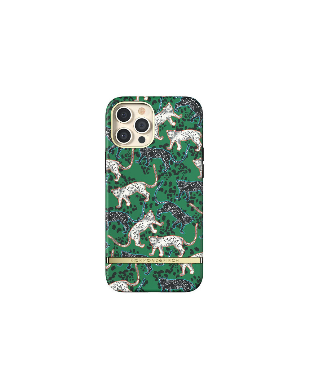 Чехол iPhone 12 Pro Max Richmond&Finch Green Leopard