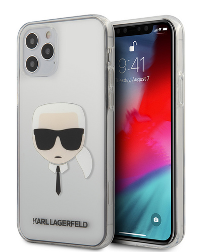 Чехол для iPhone 12/12 Pro Karl Lagerfeld Hard Transparent