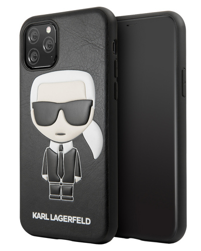Чехол для iPhone 11 Pro Karl Lagerfeld Leather Iconic