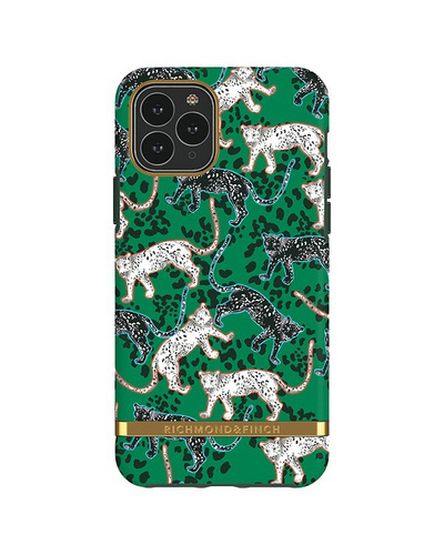 Чехол для iPhone 11 Pro Richmond&Finch Green Leopard