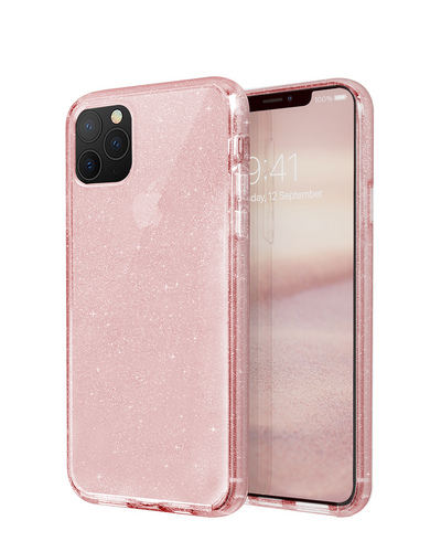 Чехол для iPhone 11 Pro UNIQ LifePro Tinsel розовый
