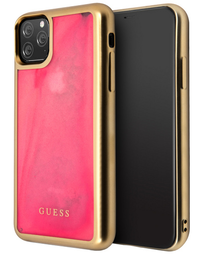 Чехол для iPhone 11 Pro Guess Liquid Glitter Glow