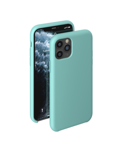 Чехол для iPhone 11 Pro Deppa Liquid Silicone Case мятный