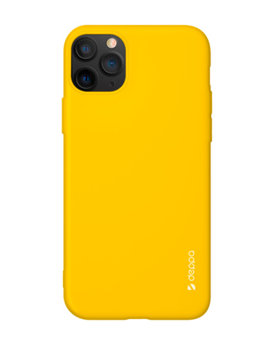 Чехол для iPhone 11 Pro Deppa Gel Color жёлтый