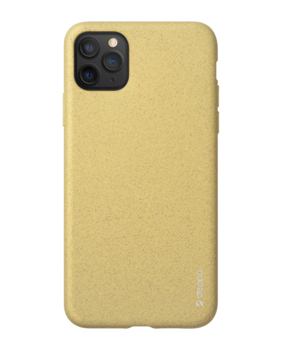 Чехол для iPhone 11 Pro Deppa Case Eco жёлтый