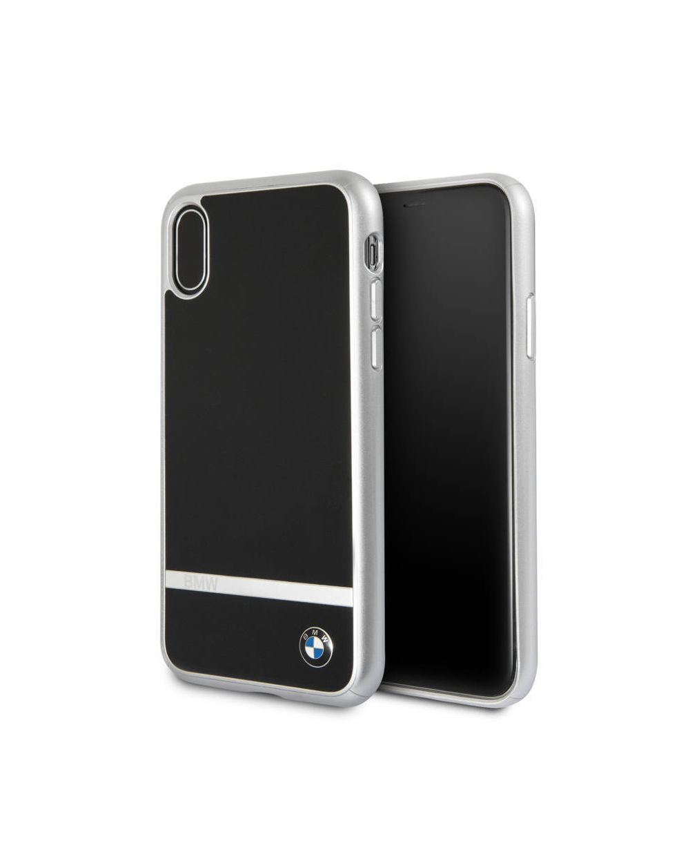 Чехол для iPhone X/XS BMW Signature Aluminium stripe