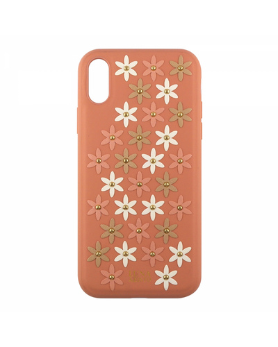 Чехол для iPhone X/XS Luna Aristo Daisies розовый