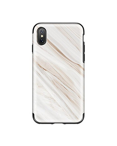 Чехол для iPhone X/XS ROCK Origin белый камень