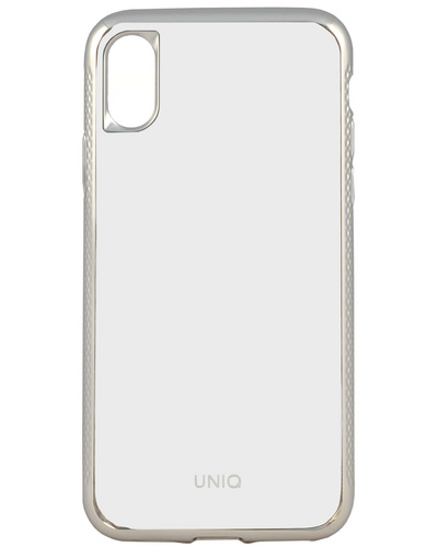 Чехол для iPhone X/XS UNIQ Glacier Frost Xtreme серебристый