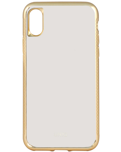 Чехол для iPhone X/XS UNIQ Glacier Frost Xtreme золотой