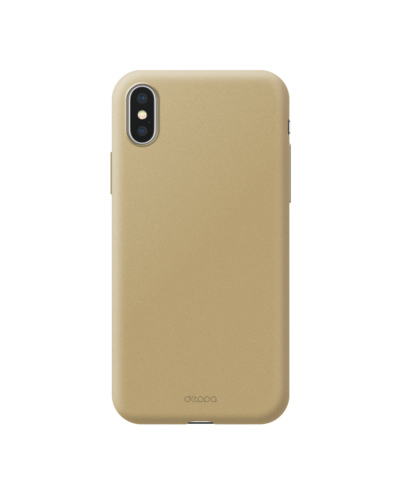 Чехол для iPhone X/XS Deppa Air Case золотой