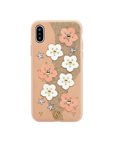 Чехол для iPhone XS Max Luna Aristo Jasmine розовый