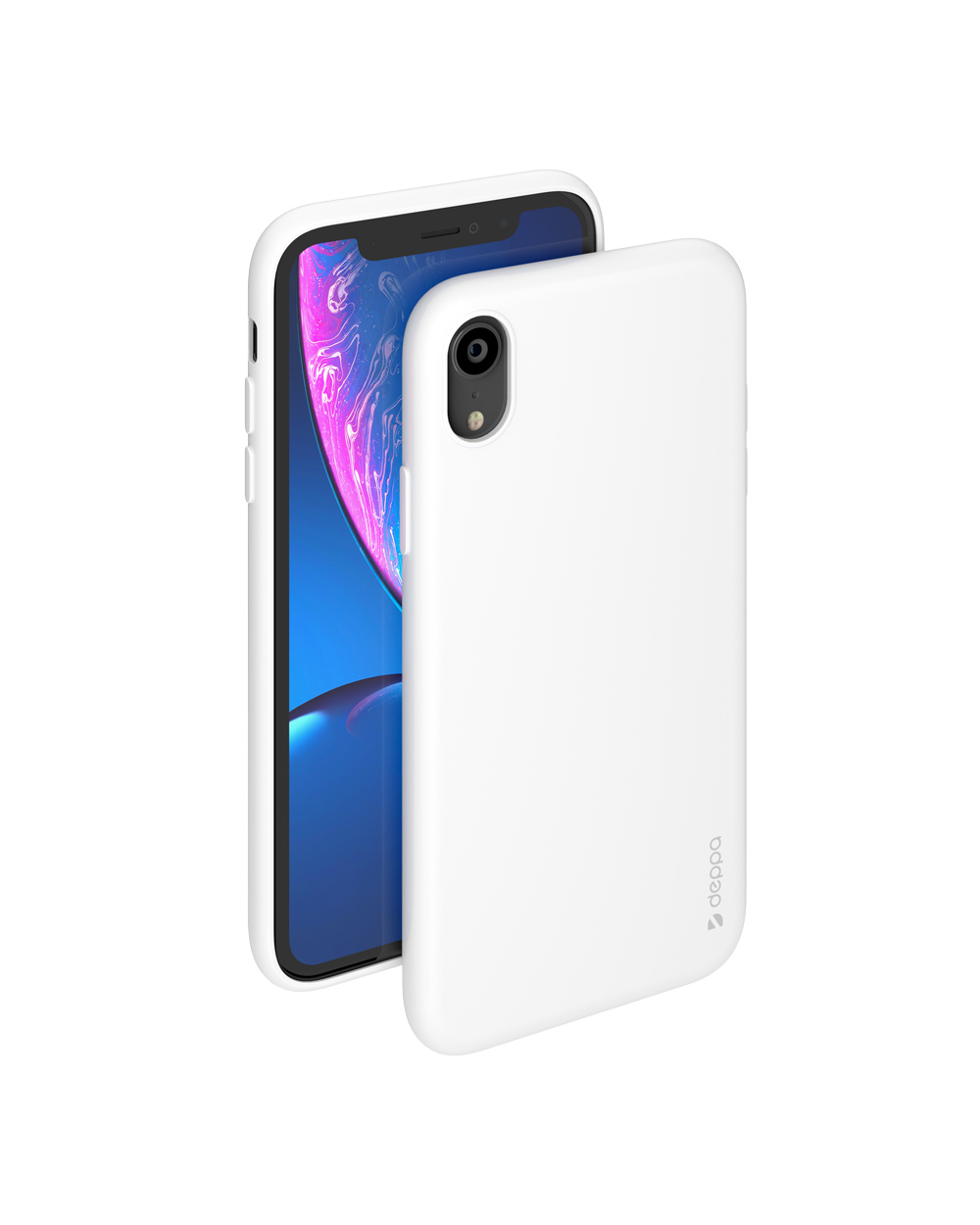 Чехол для iPhone XR Deppa Gel Color Case белый