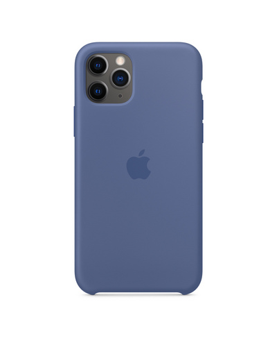Чехол для iPhone 11 Pro Apple Silicone Case linen blue