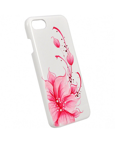 Чехол для iPhone 7 iCover HP Flower розовый
