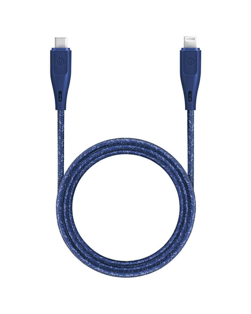 Кабель EnergEA Bazic GoCharge USB-Type-C/Lightning MFi C94 (1.2 м) синий