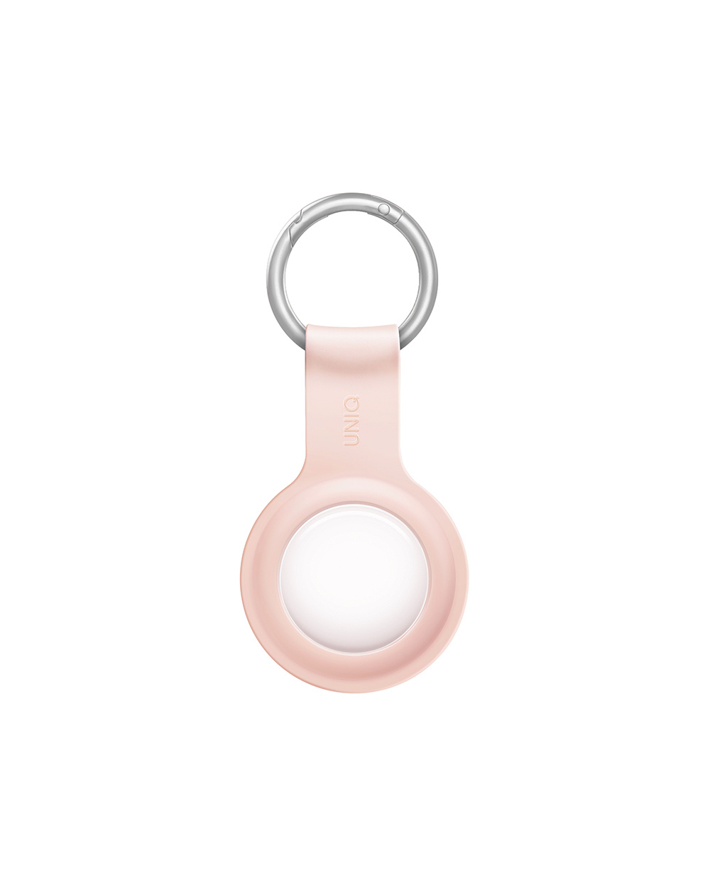 Крепление для AirTag UNIQ Lino Liquid Silicone розовый