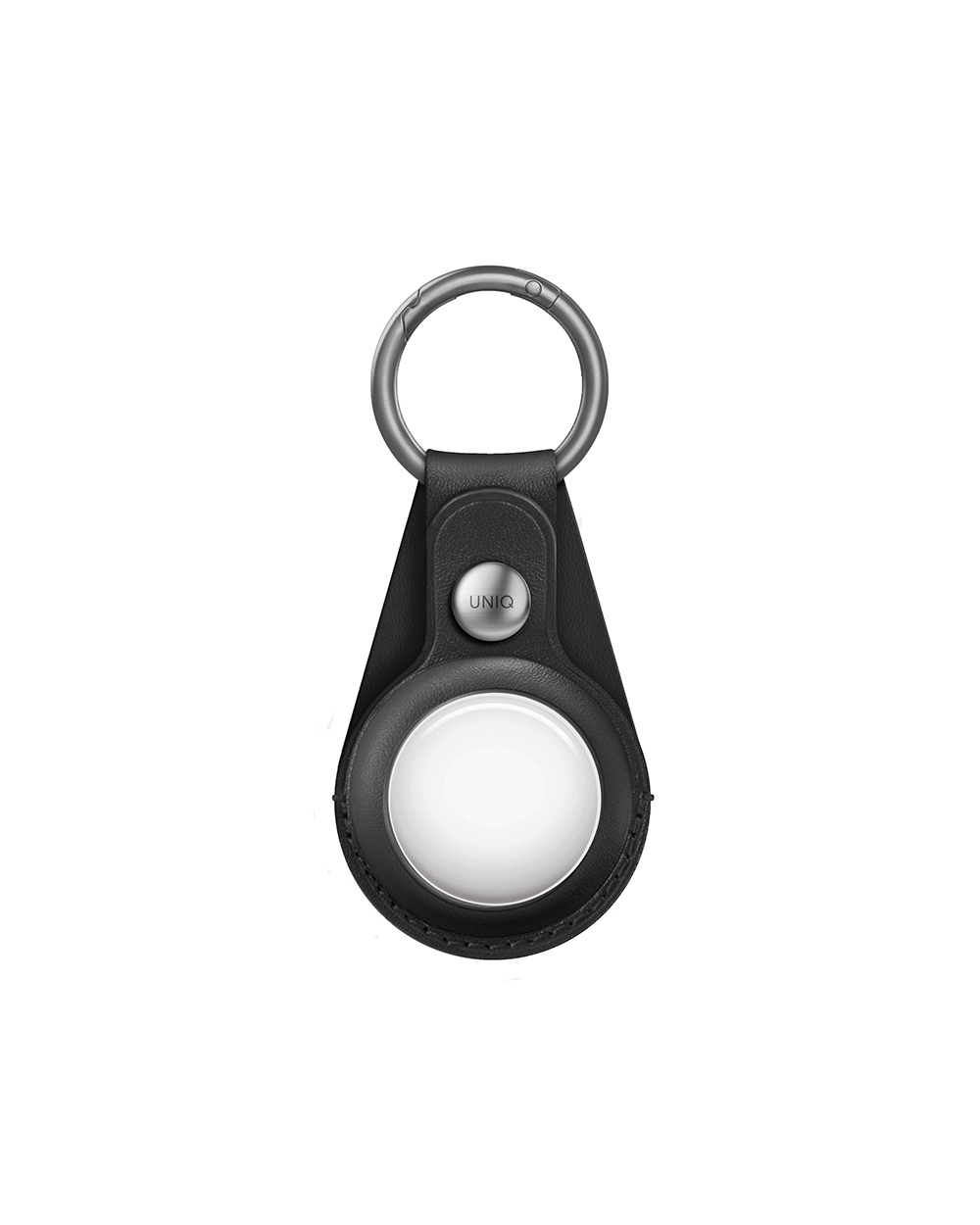 Крепление для AirTag UNIQ Domus Leatherette чёрный