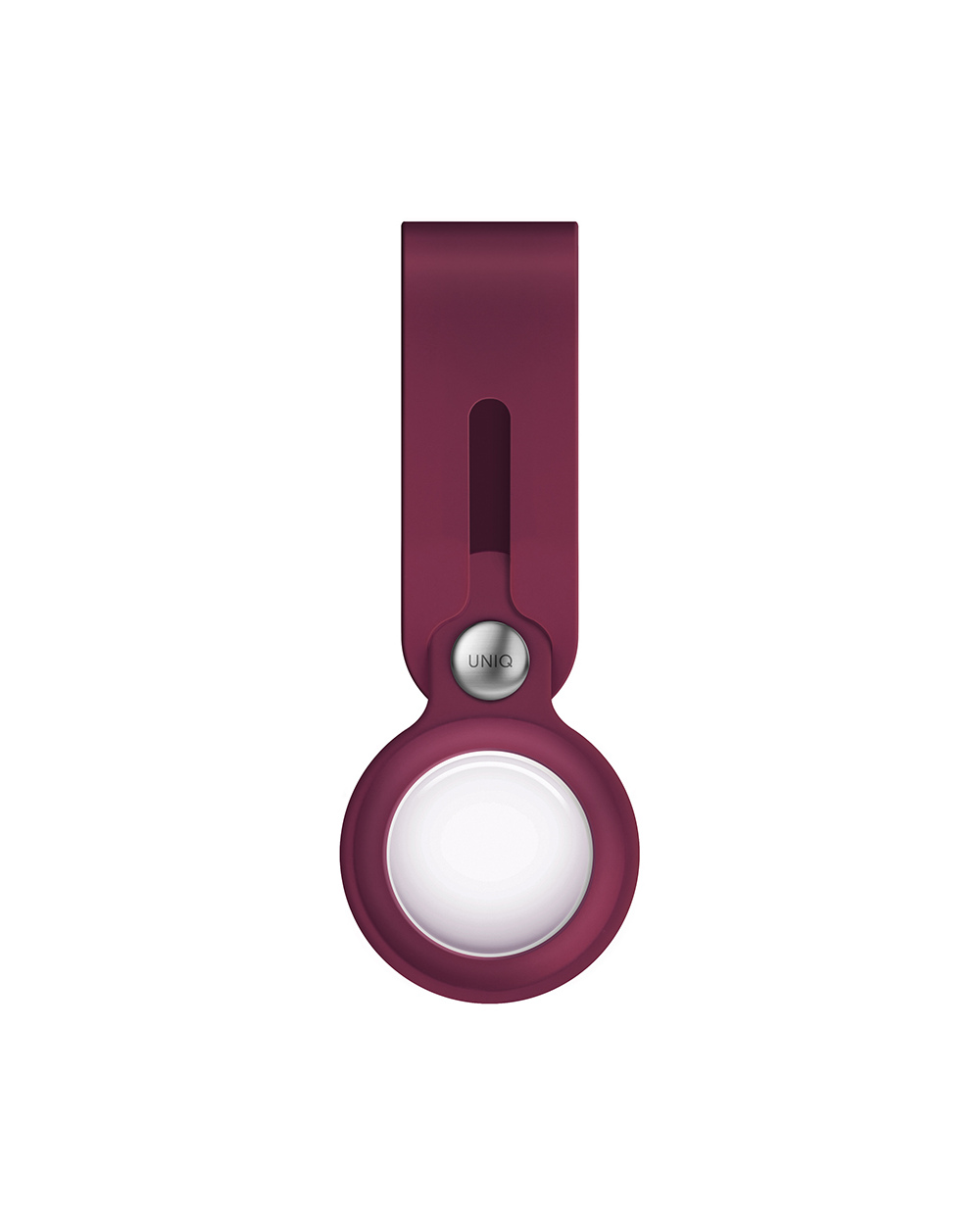 Крепление для AirTag UNIQ Vencer Silicone Loop красный