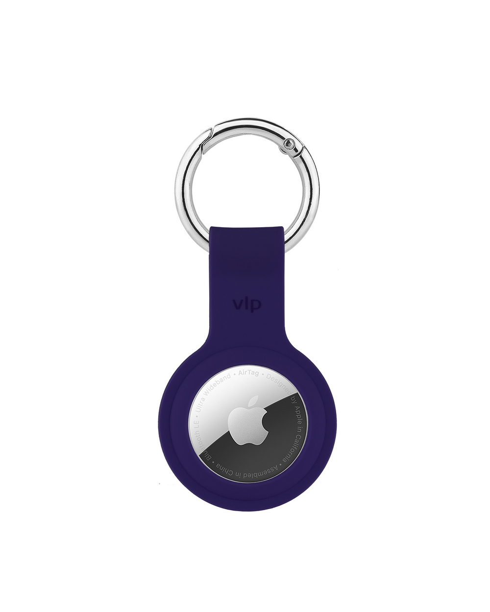 Крепление для AirTag VLP Silicone Case тёмно-фиолетовый