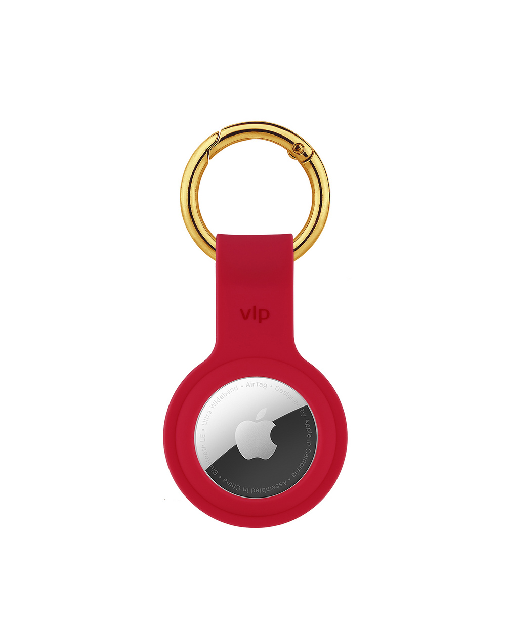 Крепление для AirTag VLP Silicone Case красный